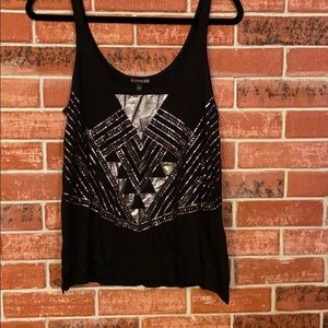 “Express” Going out tank top